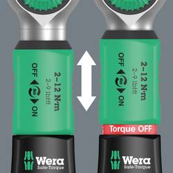 Wera Safe-Torque A 1 SHK Set 1, 05136073001, sada (momentový klíč), vypínací, 1/4 (6,3 mm), 2 - 12 Nm