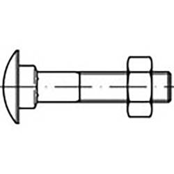 TOOLCRAFT TO-6855732 šrouby s plochou kulatou hlavou M5 25 mm DIN 603 ocel pozinkované 500 ks
