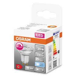 OSRAM HOMELIGHTING 4058075797666 LED Energetická třída (EEK2021) G (A - G) GU10 žárovka 3.4 W = 35 W studená bílá (Ø x v) 50 mm x 50 mm 1 ks
