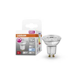 OSRAM HOMELIGHTING 4058075797666 LED Energetická třída (EEK2021) G (A - G) GU10 žárovka 3.4 W = 35 W studená bílá (Ø x v) 50 mm x 50 mm 1 ks