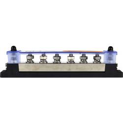 Pytes 600A mit 6 x M10 Schrauben 110409100027 sběrná lišta měď 284 mm 1 ks