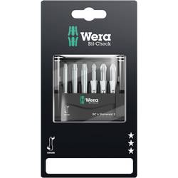 Wera Mini-Check Phillips Pozidriv TORX, 50 mm 05073638001 sada bitů, 6dílná, křížový PH, křížový PZ, TORX, 1/4 (6,3 mm)