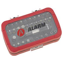 Alarm Werkzeuge 56041978 Box s bity, plochý, 1/4 (6,3 mm)