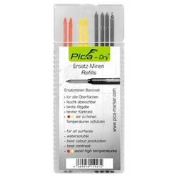 Alarm Werkzeuge 56036646 Náhradní náplň pro hloubkové značkovače grafit, červená, žlutá 1 sada