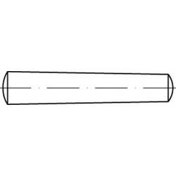 TOOLCRAFT TO-9982164 kuželový kolík 20 mm ocel 10 ks