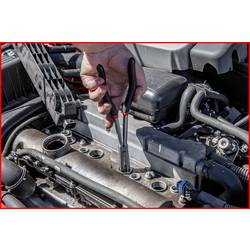 KS Tools 500.7167 Kleště na zapalovací svíčky s dvojitým kloubem, Ø 13,0 mm, dlouhé