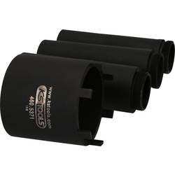 Sada klíčů na matice s drážkou a 3 vodicími trubkami pro Mercedes, Ø 63 mm, 4 ks KS Tools 460.5620