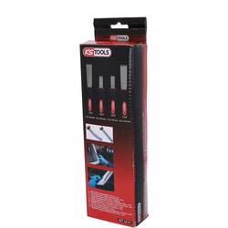 Sada sekáčů Z NEREZOVÉ OCELI, 4 ks KS Tools 907.2210