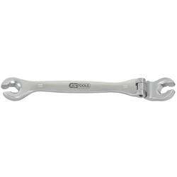 KS Tools 518.0391 CHROMEplus oboustranný očkový klíč s kloubem, 22 mm, otevřený