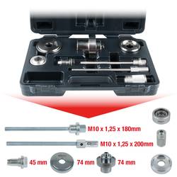 Sada nářadí pro silentbloky, držák přední nápravy VAG, 8 ks KS Tools NEW-55005