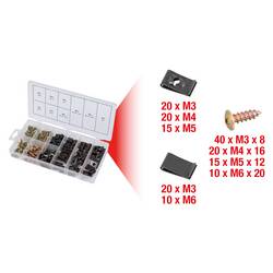 KS Tools 970.0530 sada kombinovaných šroubů 170 díly