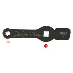 KS Tools 517.0908 Klíč 3/4 Torx s 2 úderovými plochami, E18