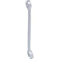 KS Tools 517.0258 Otevřený oboustranný očkový klíč, zahnutý, 12 x 14 mm