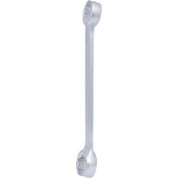 KS Tools 517.0266 Otevřený oboustranný očkový klíč, zahnutý, 19 x 22 mm