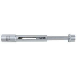KS Tools 500.3801 3/8 teleskopická hlavice na zapalovací svíčky, 14 mm