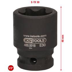 KS Tools 460.0016 Speciální nástrčné hlavice 1/2 pro Mercedes, E30, 46 mm krátké
