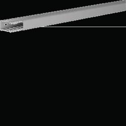 Hager BA63001507030B vodicí lišta (d x š x v) 2000 x 20 x 33 mm 2 m šedá