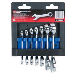 KS Tools 518.0040 518.0040 sada očkoplochých klíčů Délka klíče (cm) (jen pro nadpis) 10 - 19 mm
