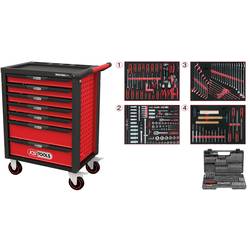 KS Tools 826.7515 dílenský vozík ocelový plech Barva: černá, červená