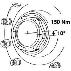 KS Tools 4500110 450.0110 vnější šestihran klíč na nápravovou matici 140.0 mm