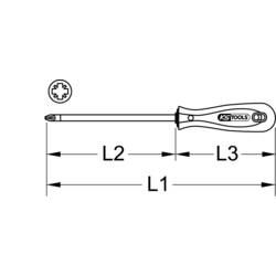 KS Tools 153.1041 1531041 křížový šroubovák PZ 2