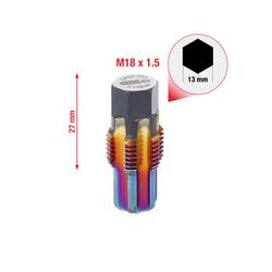 KS Tools 150.2543 150.2543 univerzální prořezávač závitů metrický M18 x 1.5 1.5 mm Speciální nástrojová ocel 1 ks