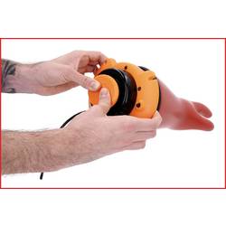 KS Tools 117.1724 Tester ochranných elektrikářských rukavic (Ø x d) 130 mm x 110 mm