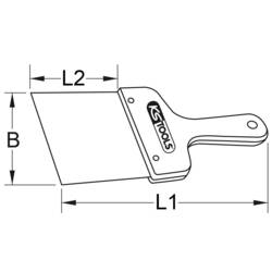 KS Tools 963.9563 Špachtle široká (d x š) 205 mm x 180 mm