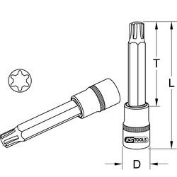 KS Tools 9111925 911.1925 Nástrčný klíč