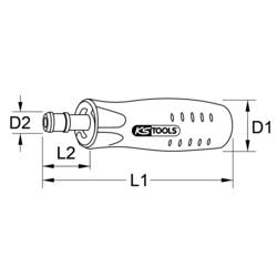 KS Tools 5163930 momentový šroubovák