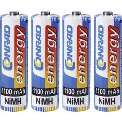 Conrad energy HR06 akumulátor AA, Ni-MH, 1100 mAh, 1.2 V, 4 ks