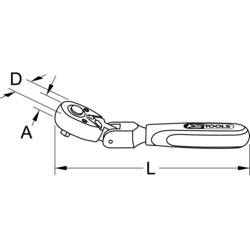 KS Tools 911.1495 9111495 ráčna