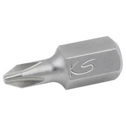 KS Tools 930.3018 9303018 křížový bit Pohon (šroubovák): 1/4 (6,3 mm) Typ zakončení: křížový PH PH 3 30.0 mm