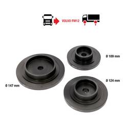 KS Tools 460.4010 Sada nástrojů pro montáž a demontáž NÁBOJE pro VOLVO, 3 ks