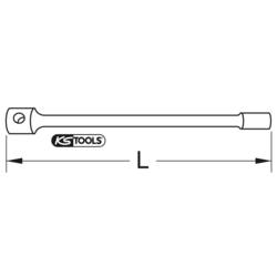 KS Tools 9638314 9638314 nástrčný klíč (ořech) 58 mm