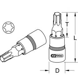 KS Tools 918.3768 9183768 TORX Nástrčný klíč T 9 3/8