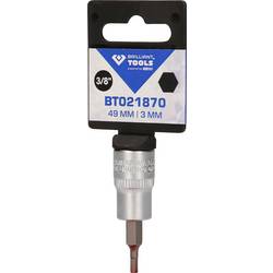 Brilliant Tools BT021870 BT021870 inbus Nástrčný klíč 3 mm 3/8