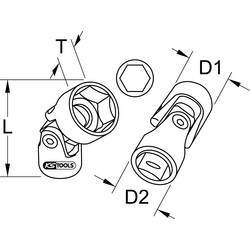 KS Tools 9172426 9172426 Nástrčný klíč 11 mm