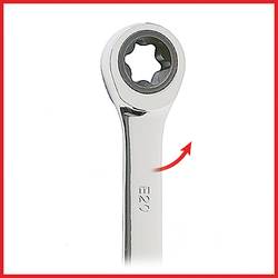 KS Tools 5034351 503.4351 oboustranný očkový klíč Délka klíče (cm) (jen pro nadpis) 6 - 8 mm