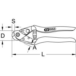 KS Tools 1180092 118.0092 řezač drátěných lanek