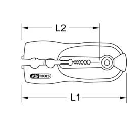 KS Tools 115.1251 1151251 odizolovací nářadí Vhodné pro odizolovací kleště vodič 0.20 do 0.80 mm²