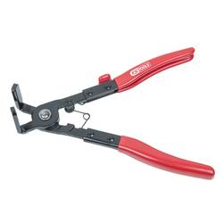 KS Tools 115.1182 Kleště na hadicové svorky, zahnuté