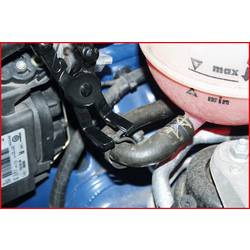 KS Tools 115.1182 Kleště na hadicové svorky, zahnuté