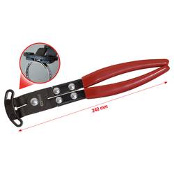 KS Tools 115.1185 Kleště na hadicové svorky, 240 mm