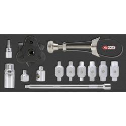 KS Tools 150.9300 Sada olejových odšroubků a olejových filtrů, 13 ks