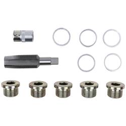 KS Tools 1504945 Sada šroubů se závitem a olejovými šrouby, 12 ks M22 x 1,5
