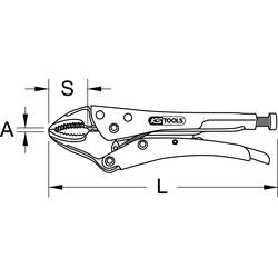 KS Tools 1152006 kleště samosvorné