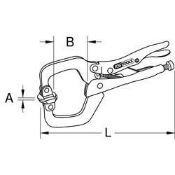KS Tools 1152013 kleště samosvorné