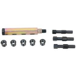 KS Tools 150.5050 Sada na opravu žhavicích svíček THREADfix, 10 x 1,25, pro žhavicí svíčky, 9 ks