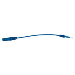 KS Tools 150.0969 propojovací kabel zásuvka 4 mm - modrá 1 ks